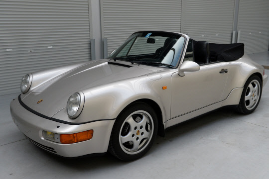 1990년대 마라도나가 몰던 포르셰 자동차. [로이터=연합뉴스]